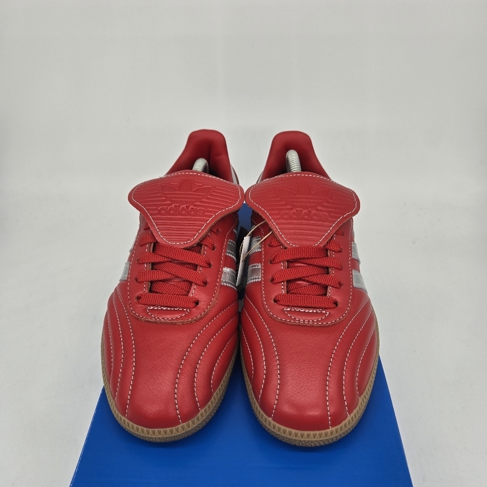 New adidas Samba LT Better Scarlet Silver Women's Shoes Size 9.5 - Picture 2 of 8
